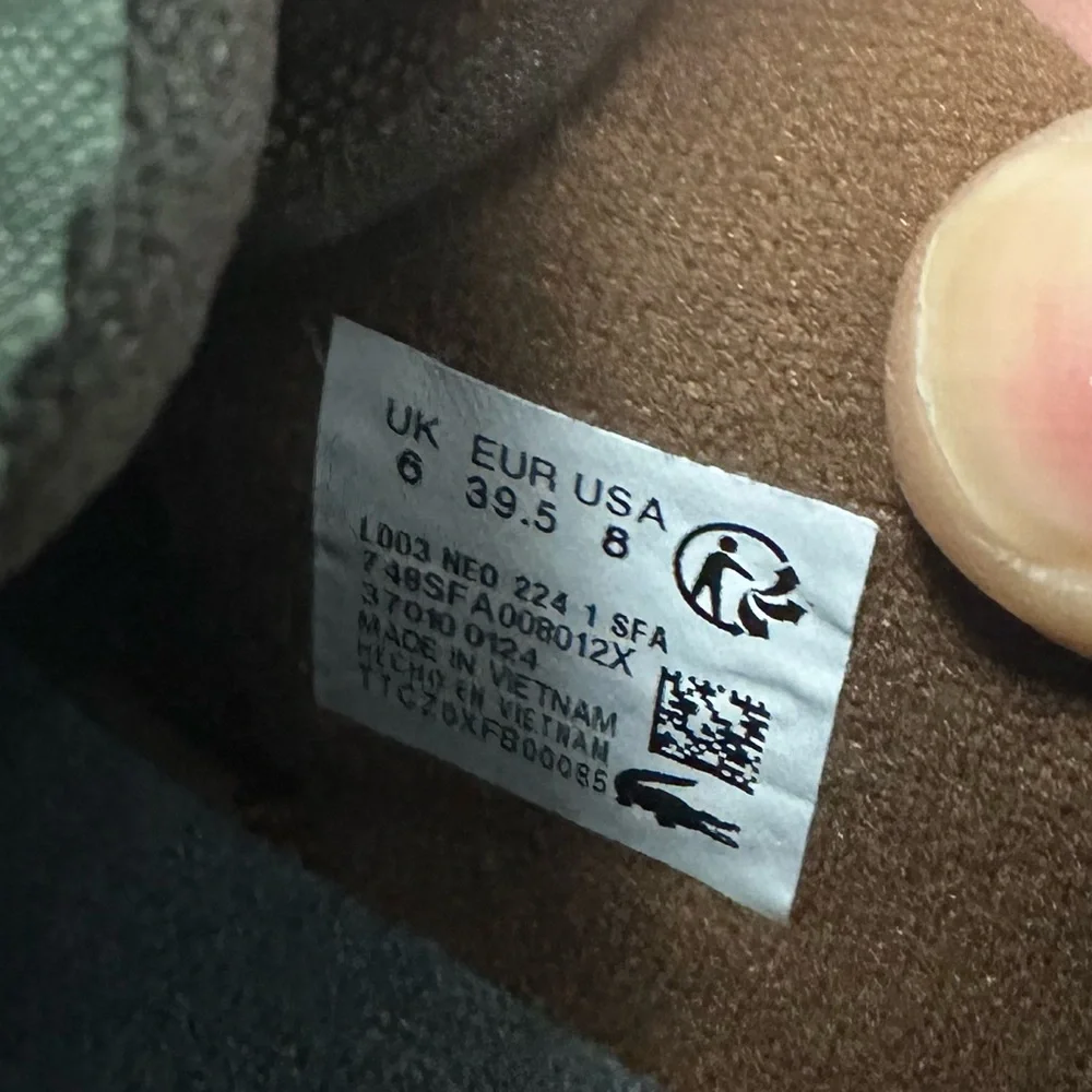 Lacoste Women’s size 8 - Picture 8 of 9